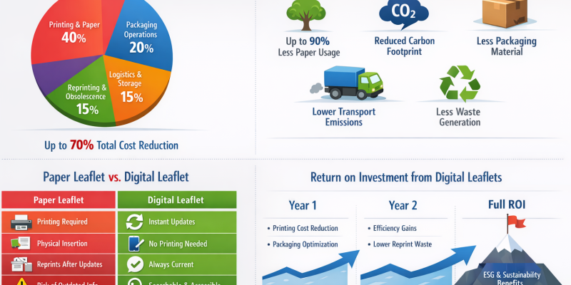Reducing Costs and Carbon: The Business Case for Digital Leaflets in South Korea